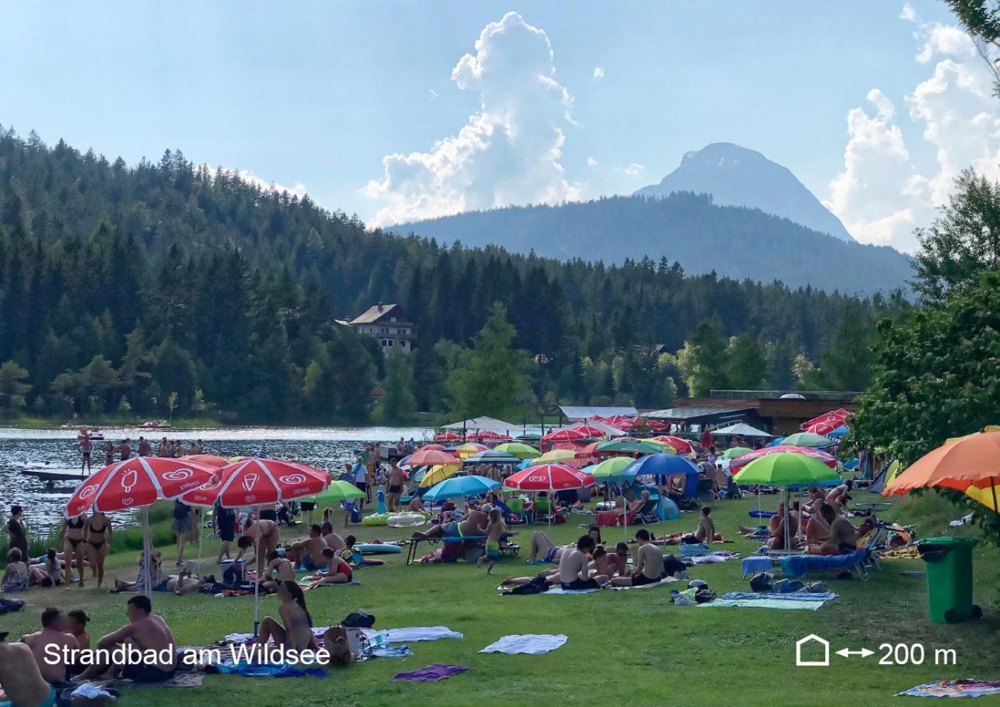 Bio Ferienwohnung Am Wildsee In Seefeld Mit E-Ladestation Зефельд-ін-Тіроль Екстер'єр фото